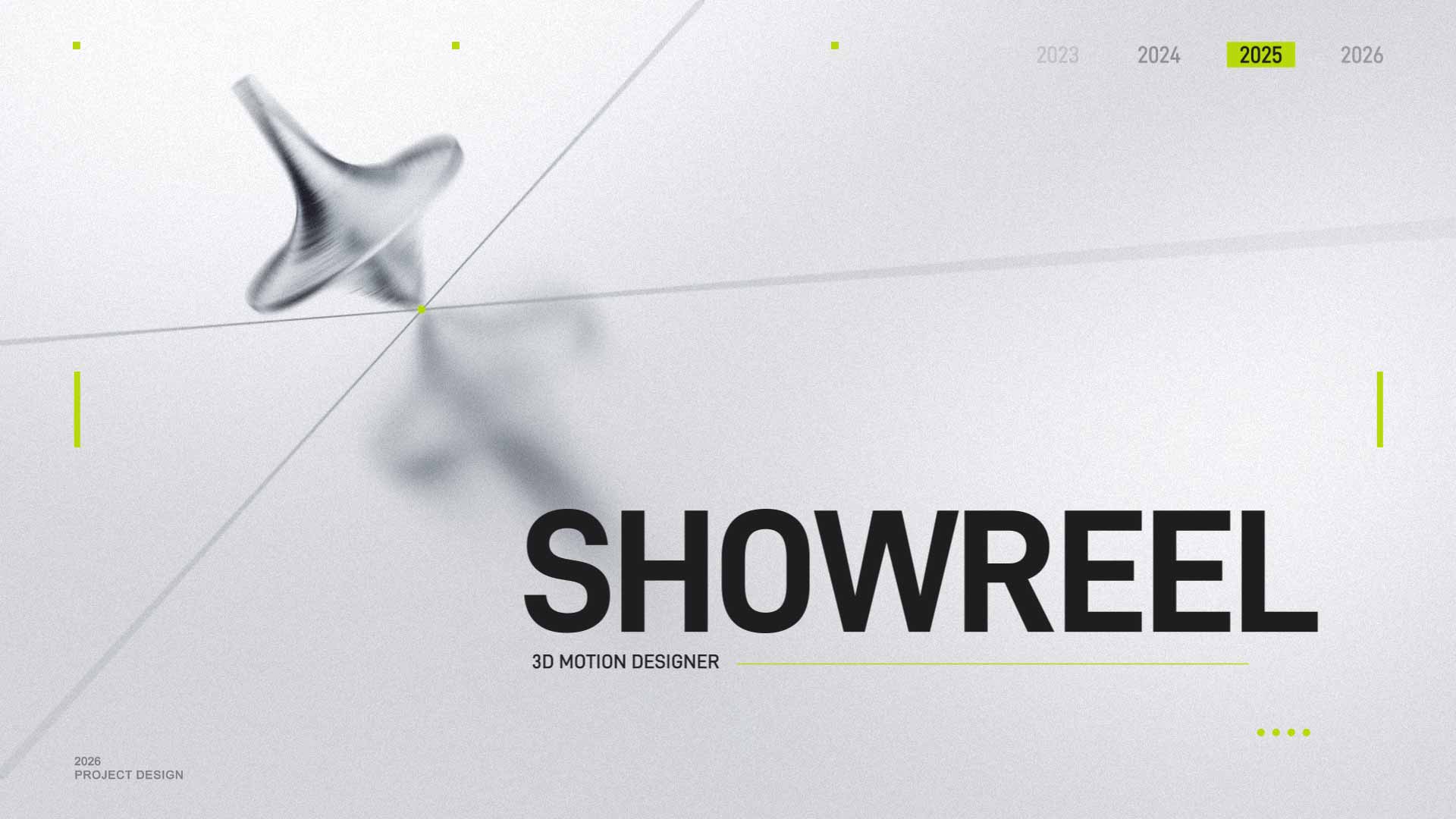 Showreel Cover